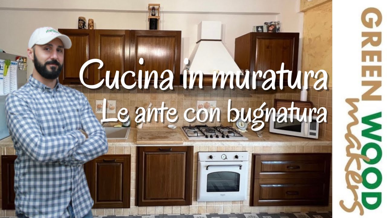 Ante con bugnatura per cucina