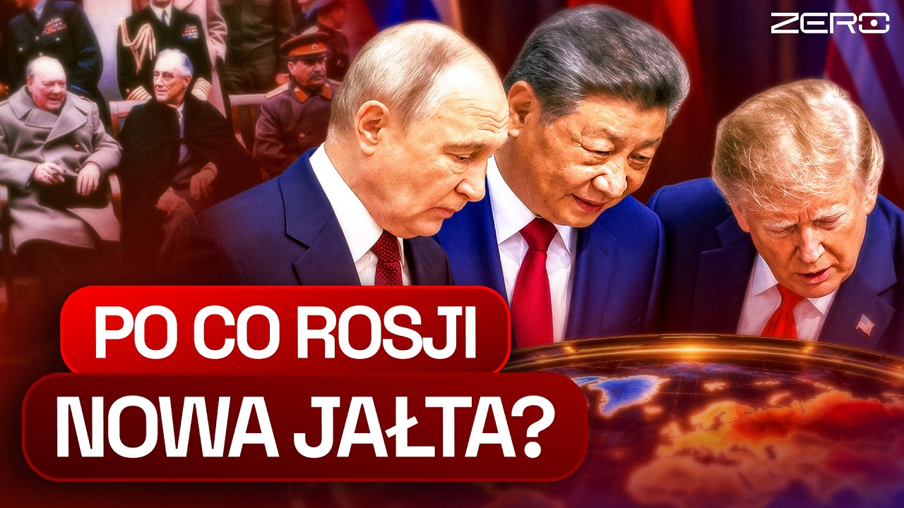 PUTIN CHCE WYPCHNĄĆ USA Z EUROPY. TRUMP, XI I NOWA JAŁTA