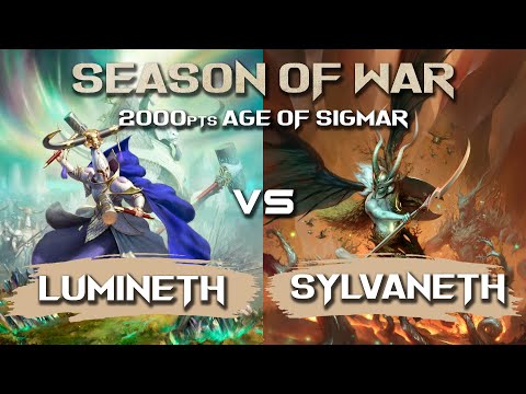 Lumineth vs Sylvaneth - Age of Sigmar Battle Report