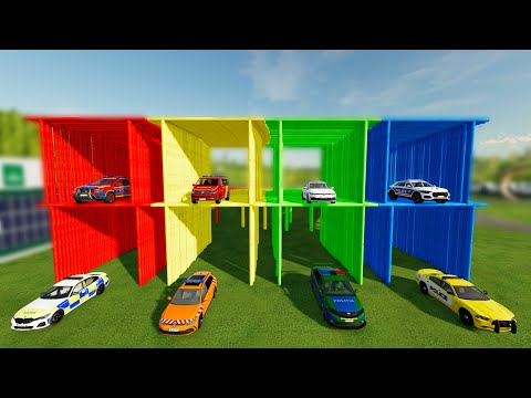 TRANSPORTING DACIA DUSTER, DACIA, VOLKSWAGEN, AUDI, BMW, DODGE CARS WITH TESLA ELECTRIC TRUCKS! FS22