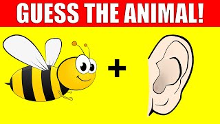 Guess the Animal by Emoji Challenge | Emoji Puzzle Quiz Game