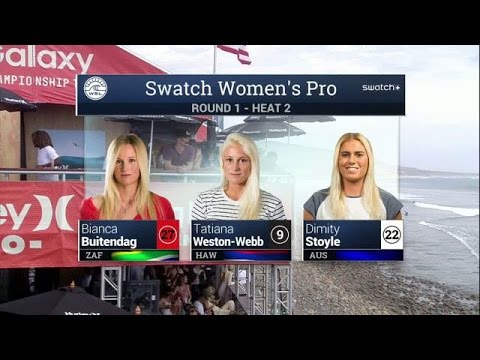 2015 Swatch Women's Pro: RD1, H2 Recap