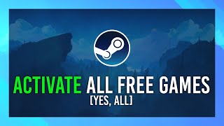 Mass activate free Steam Games | SteamDB Free Packages tool