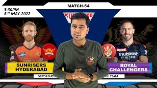 SRH vs RCB Dream11 SRH vs BLR Dream1, Hyderabad vs Bangalore Dream11  IPL LIVE