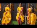 RADHA SAREE DRAPING WITH HANDLOOM SKIRT Chaitali Sareestyle Sareewear Saree
