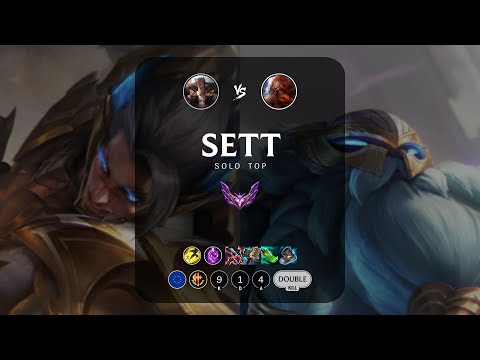 Sett Top vs Gragas - EUW Master Patch 13.14