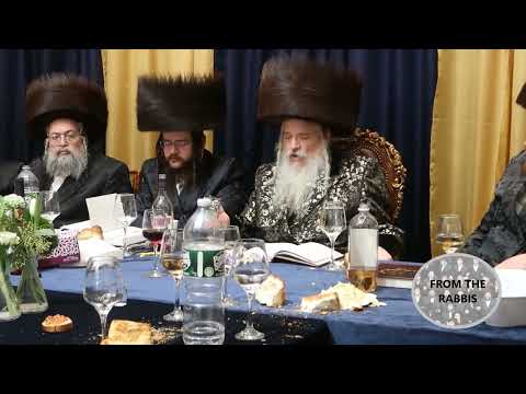 שמחת השבע ברכות לבנו של האדמו''ר מ'בלאזוב     תשפ''ג