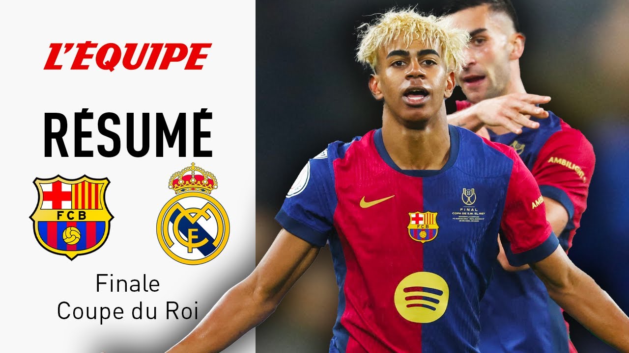 Copa del Rey - FC Barcelona defeats Real Madrid in a historic Clasico