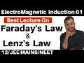 12 Chap 6 II ElectroMagnetic Induction 01 Magnetic Flux II Faraday S Law Lenz S Law JEE NEET