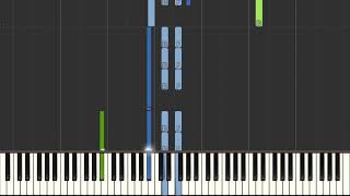 Wolfgang Amadeus Mozart Piano Concerto No 21 in C Major Elvira Madigan[ Easy Piano Tutorial]