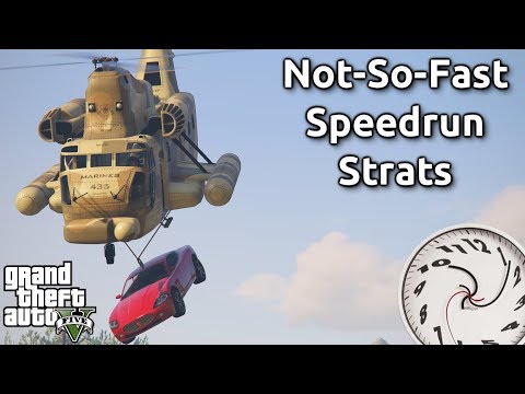 Interesting GTAV Speedrun Strats (That aren't actually faster) #1