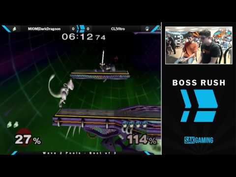 Boss Rush April Wave 2 Pools - CL|Vitro (Marth) vs MIOM|DarkDragoon (Mewtwo)