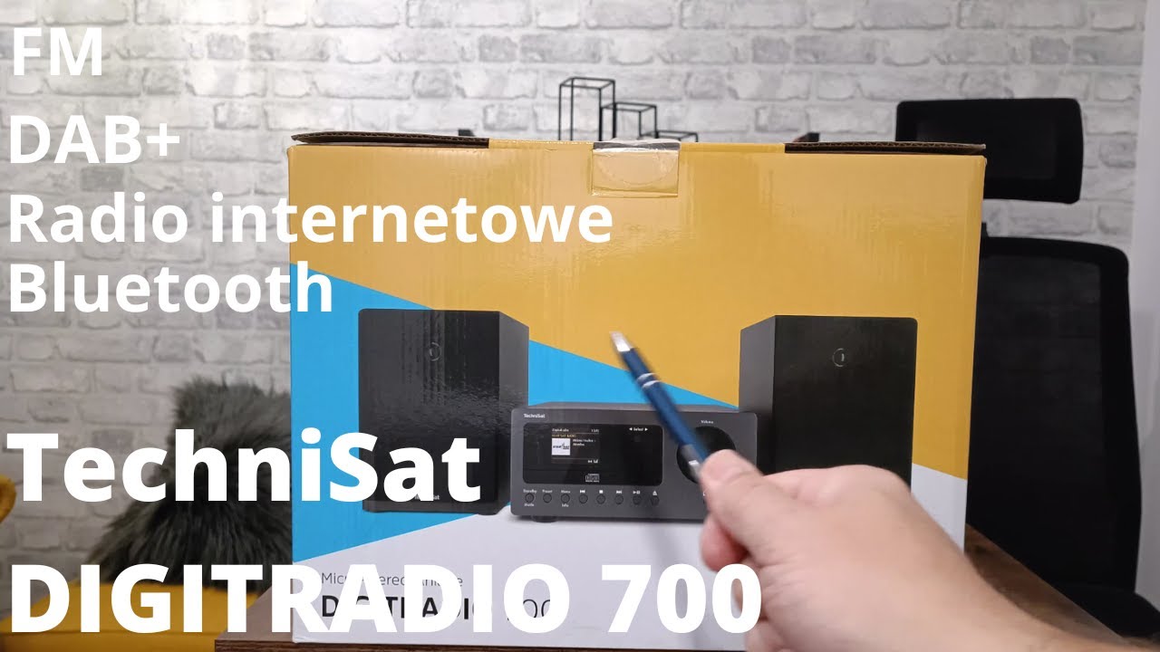 DIGITRADIO 700 - DAB+, UKF, radio internetowe, Bluetooth , CD to tylko niektóre z atutów tej wieży.