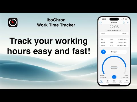 iboChron - Work Time Tracker
