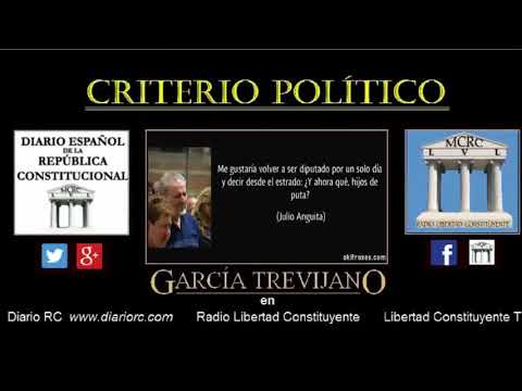 Mensaje de Trevijano a Anguita por su ofensa al  Parlamento de hijos de puta  Admiración a Iglesias