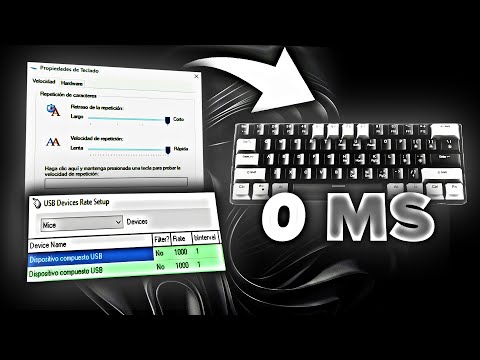 El teclado de su PC tenía un severo »input lag» de 1 segundo, pero no era por un fallo del software