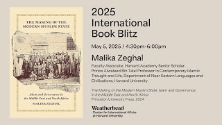 Malika Zeghal | 2025 International Book Blitz