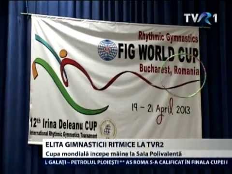 Alexandra Piscupescu, premieră la Cupa Mondială de gimnastică ritmică Irina Deleanu