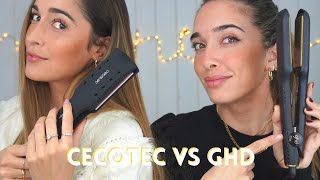 CECOTEC VS GHD I Comparamos la Bamba ritualcare 900 con la GHD Max Styler