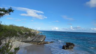 One of the Most Amazing Beach in Bermuda Island// Horseshoe Bay Beach Bermuda