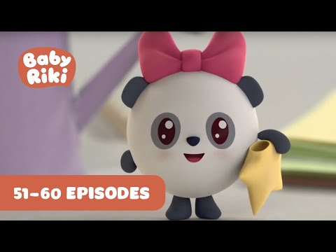 BabyRIKI Cartoons - Full Episodes collection (Episodes 51-60) | for Kids | 0+ en