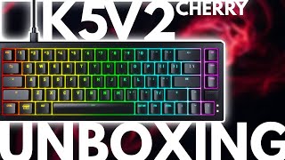 Cherry's New MX2A Red Switches | Cherry XTRFY K5V2 Compact Gaming Keyboard Unboxing