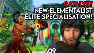 ENHANCEMENT SHAMAN in Guild Wars 2! - End of Dragons CATALYST Reveal Reaction!