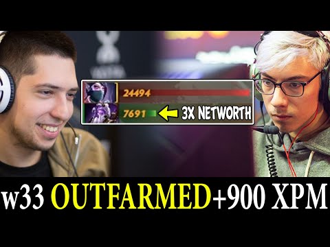 w33 OUTPLAY FAMOUS STREAMER | Dota 2 Pro Players Clips