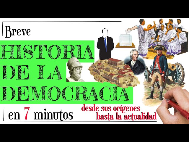 Vídeo relacionado con Breve historia política del mundo clásico: La democracia ateniense y la república romana (Análisis y crítica)