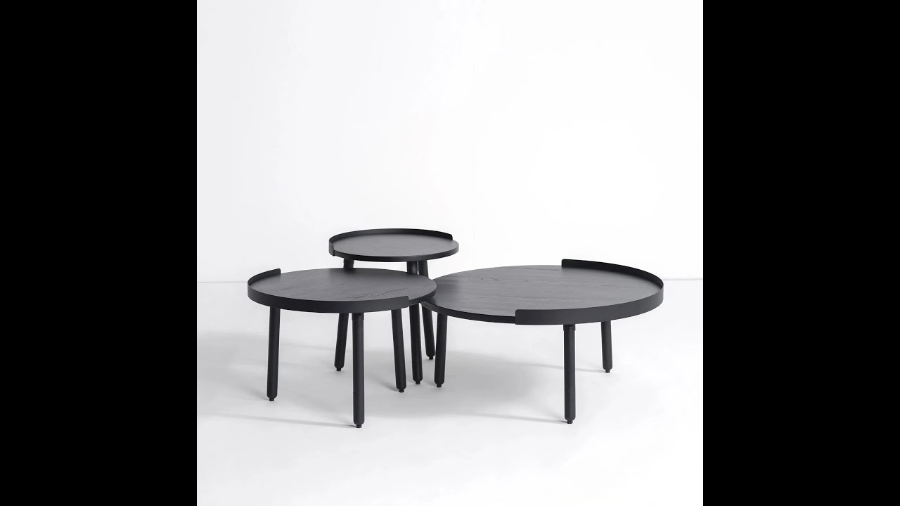 CG Trader Model Preview Round Coffee Table Set