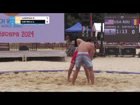 Daniel Eugene CARDENAS (USA) vs. Gigi Marian SUBTIRICA (ROU) • C | Round 1 • Men's BW 80Kg
