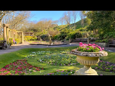 ⛵️ ASMR ~ Scarborough Seaside Tour ~ Pretty Gardens ~ Birds, Squirrels & A Squid ~ Nature Sounds ⛵️
