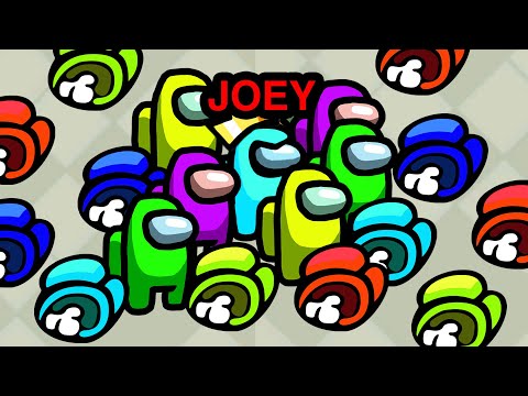 Killing while HIDING in a GROUP!! | Among Us