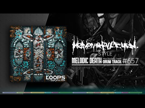 Melodic Death Metal Drum Track / Heaven Shall Burn Style / 170 bpm