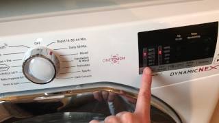 Faulty hoover one touch washing machine