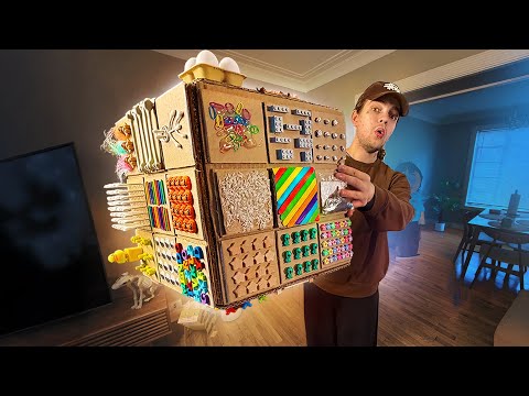 I Built a Fidget Cube with 67 Triggers 🧊🌈