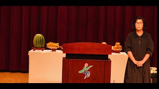 박영예 낭송 / 고 육영수여사 영전에(모윤숙) 2025 8 15 51주기 추모제 (옥천군 애향회)