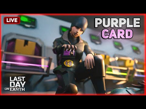 CAN MY F2P CLEAR 99 WAVES ? OPENING PURPLE CARD! (PD EVENT) - Last Day on Earth: Survival LIVESTREAM