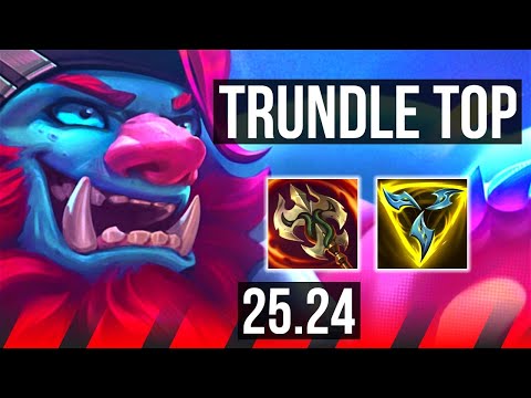 TRUNDLE vs YASUO (TOP) | KR Master | 25.24