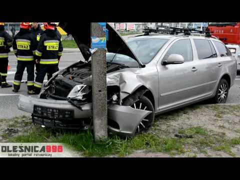 15.04.2017- Wypadek dwóch osobówek na Spalicach