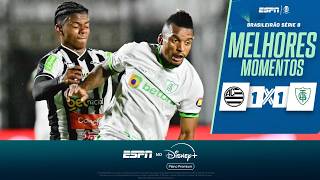 AMÉRICA-MG BUSCA EMPATE NO FIM DO JOGO CONTRA O ATHLETIC PELA SÉRIE B | MELHORES MOMENTOS