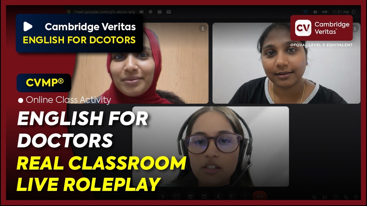 CVMP® Live Class: Role-Play and Case Practice