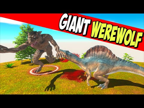 Mad Battles of Giant Werewolf vs Units from Every Faction - Animal Revolt Battle Simulator