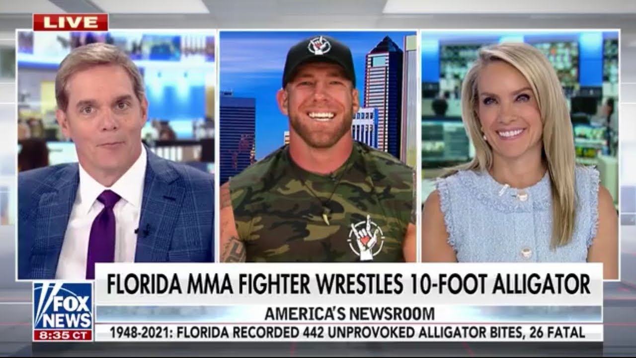 Florida MMA fighter wrestles 10-foot alligator