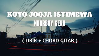 Download lagu KOYO JOGJA ISTIMEWA - NDARBOY GENK (LIRIK   Chord Gitar) mp3