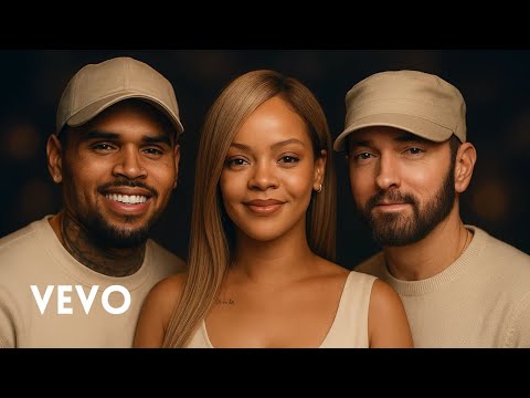 Rihanna ft Chris brown and Eminem - you're written on the pages of my heart (official music video )