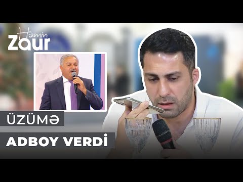 Həmin Zaur | Elgün Hüseynovun Yusif Mustafayevlə güldürən dialoqu | Pulu alıb, bəyi oğurladılar