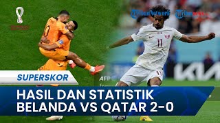 Kalahkan Qatar dengan Skor 2-0 Lewat Lesatan Gakpo dan FDJ, Belanda Lolos 16 Besar Piala Dunia 2022