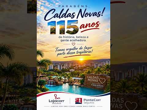 Caldas Novas 115 anos.