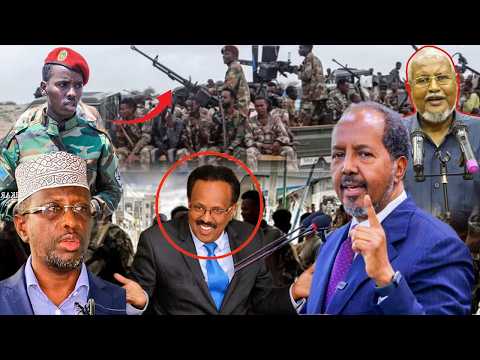 DEG DEG: Sheekh Shariif iyo Ciidankiisa Oo Jidka Loo Galay Dagaal Hada Ka Qarxay Muqdisho